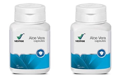 Vestige Aloe Vera 60 Capsules Pack Of 2 Relikart