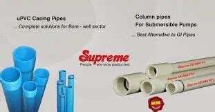 Supreme Pipes For Agriculture Irrigation Sector Off