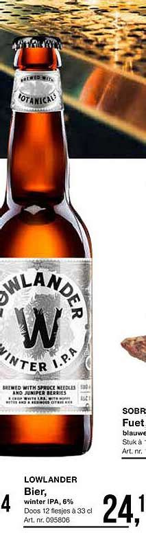 Lowlander Bier Winter Ipa Aanbieding Bij Bidfood Folders Nl