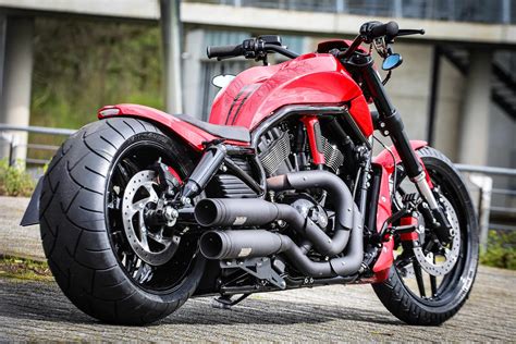 Thunderbike Green Poison Red Devil H D Night Rod Special Umbau