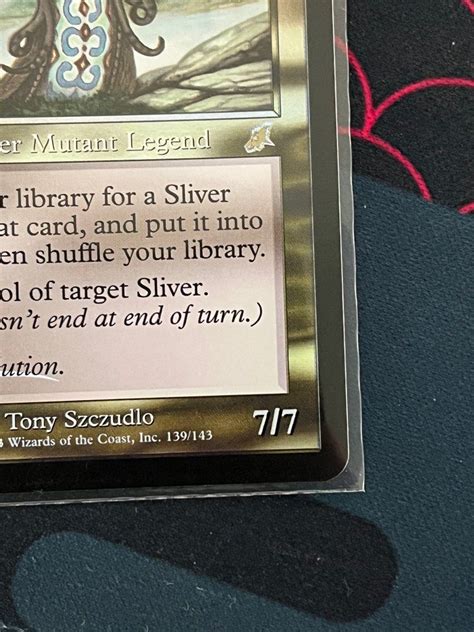 Mtg Scourge Sliver Overlord Foil Hobbies And Toys Toys And Games On Carousell