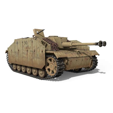 Stug Iii Ausf G Early Production D Model Ds Fbx