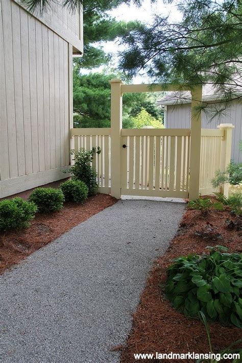 Crushed Limestone Fines Path Backyard Landscaping Outdoor