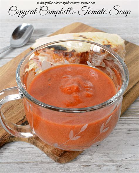 Copycat Campbells Tomato Soup Soupswappers