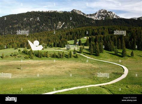 France Haute Savoie Glieres S Plateau Resistance National Monument Made