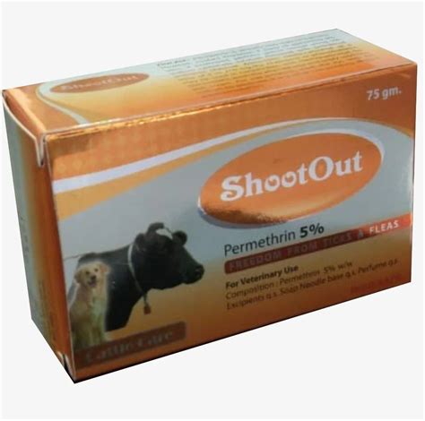 Veterinary Soap 75gm Permethrin Shoot Out 5 Soap Manufacturer From