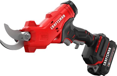 Craftsman 20v Max Cordless Electric Pruner Battery And Charger Included Cmcpr320c1