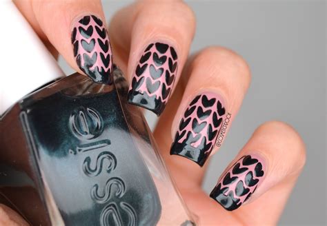 NAILS | Black, Black Hearts #ManiMonday | Cosmetic Proof | Vancouver ...