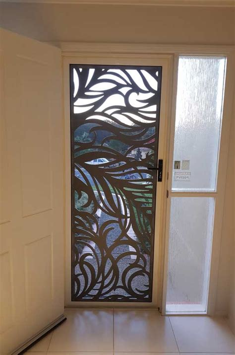 Project Gallery Laser Cut Decorative Security Screens For Doors And