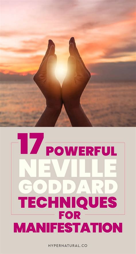 Best Neville Goddard Manifestation Techniques Law Of Assumption