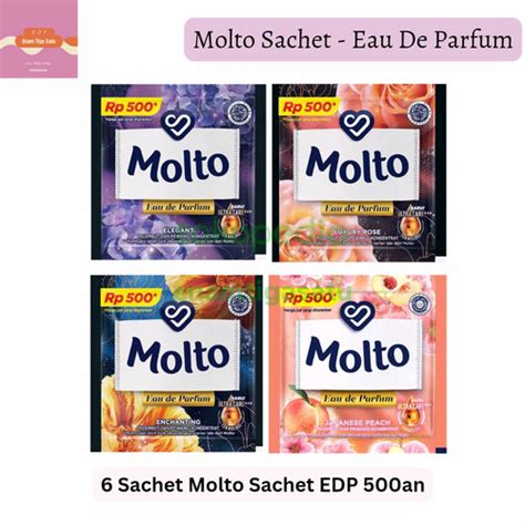 Jual Molto Edp Sachet An Japanese Peach Kota Surabaya