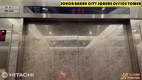 Hitachi Elevators At Johor Bahru City Sqaure Office Tower Johor