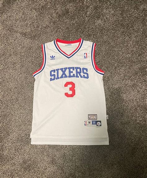 Adidas Adidas Allen Iverson Sixers Jersey | Grailed