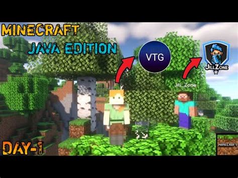 Minecraft Java Edition Gameplay In Tamil With Jill Zone Part 1 Finding