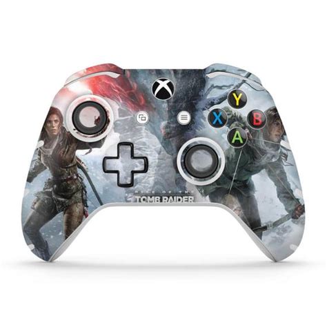 Adesivo Compat Vel Xbox One Slim X Controle Skin Rise Of The Tomb