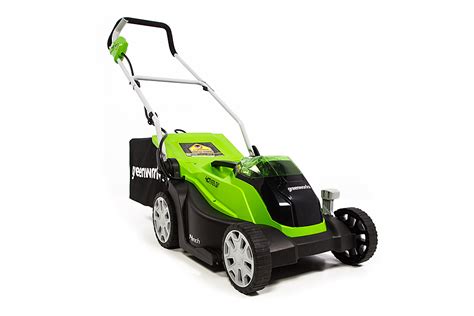 Questions And Answers Greenworks 40 Volt 17 Inch Push Lawn Mower Battery Not Included Green