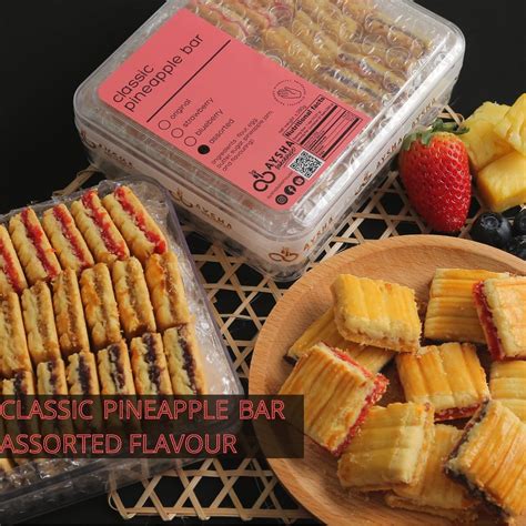 Pineapple Bar Classic Tart Nenas Sandwich Viral Kuih Raya Murah