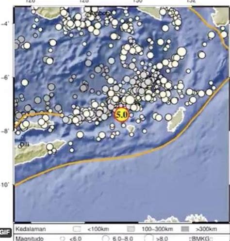 Gempa Magnitudo Guncang Maluku Barat Daya Kumparan