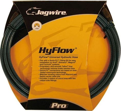 Jagwire Hyflow Universal Hydraulic Hose Black Alltricks