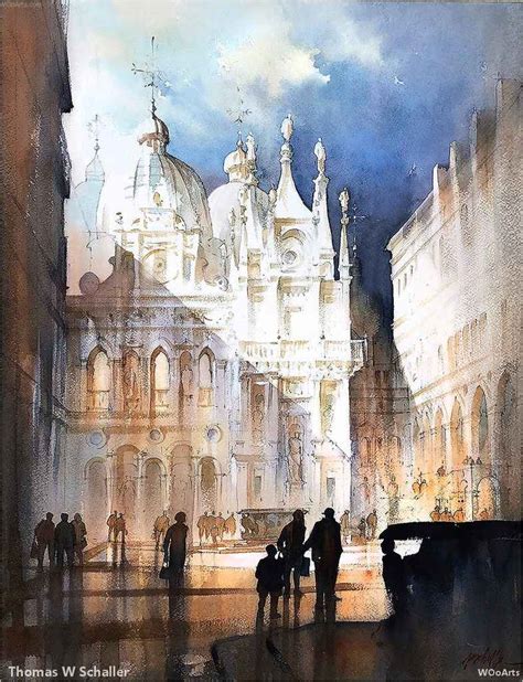 Sublime Watercolor Paintings By American Artist Thomas W Schaller