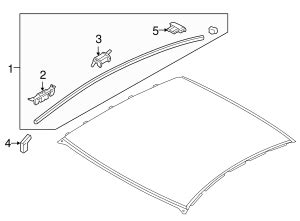 M Roof Molding Hyundai Genesis Coupe World