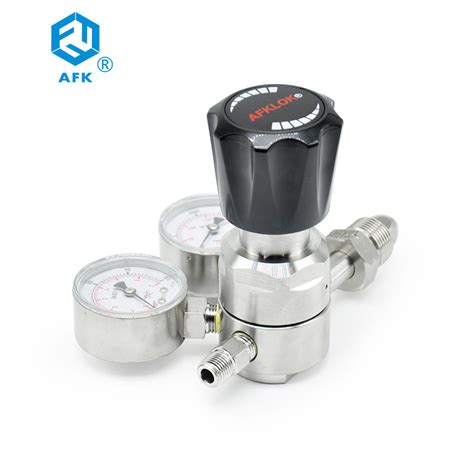 High Pressure Psi Nitrogen Gas Regulator Cga Gas Cylinder Connector