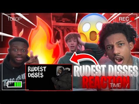 Americans React To Rudest Disses In Uk Drill Pt Youtube