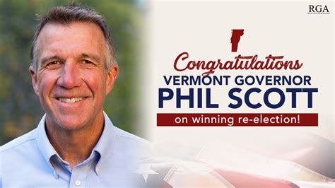 Rga Congratulates Vermont Governor Phil Scott On His Re Election