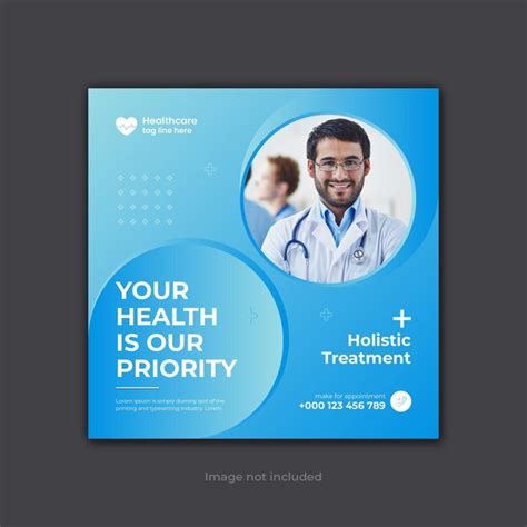 Premium Vector Vector Medical Healthcare Social Media Post Web Banner