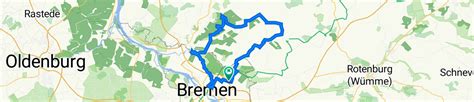 Bremen 7 Radroute Bikemap