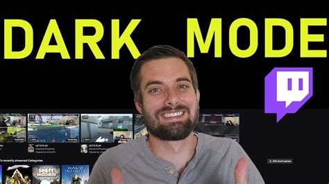 How To Enable Dark Mode On Twitch Youtube