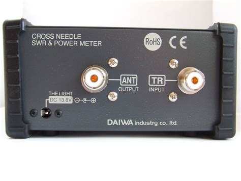 DAIWA CN 501H REFLECTOMETER CROSS NEEDLE SWR POWER METER FROM 1 8