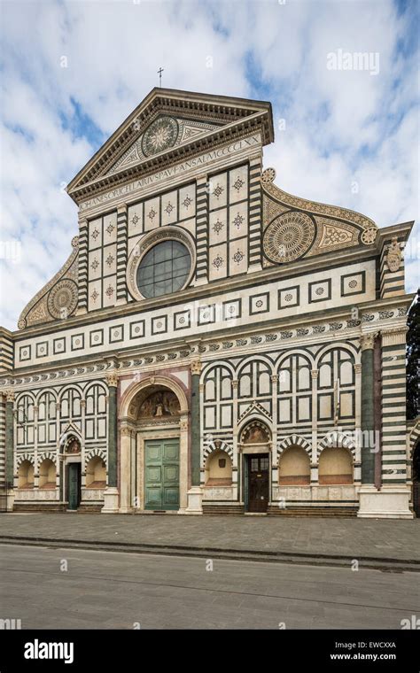 Santa maria novella florence facade hi-res stock photography and images - Alamy