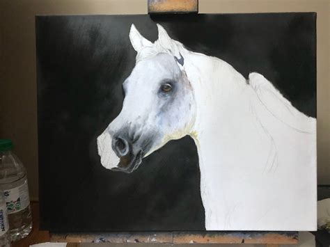 Original Horse Oil Painting Nicolae Art Nicole Smith Artist Equine Art