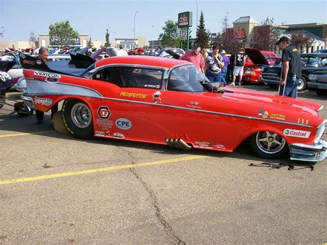 1957 Chevy Funny Car Snake And Mongoose Nhra Drag Racing Starting