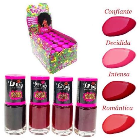 Lip Tint Gel Vegano Batom Tinta Super Poderes Shopee Brasil