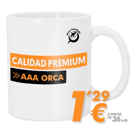 Taza Blanca Para Sublimaci N Calidad Premium Aaa Orca Brildor