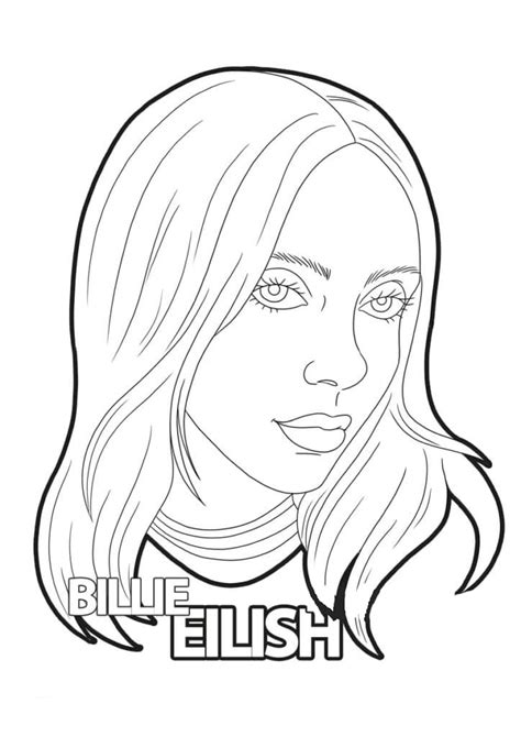 Billie Eilish Drawing Book