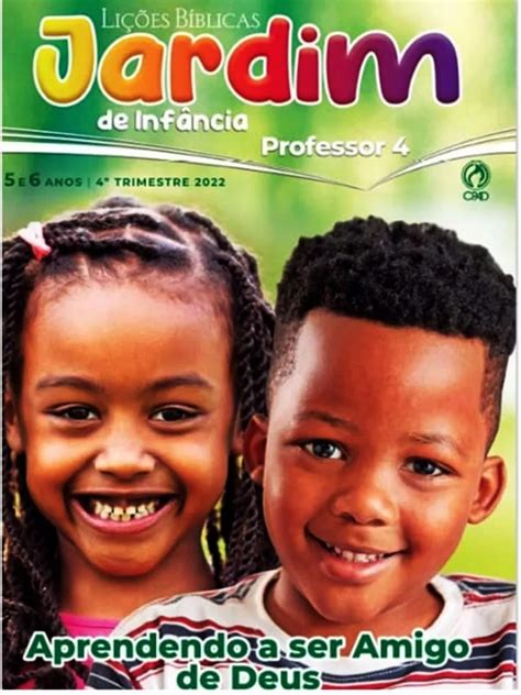 Revista Jardim De Infancia Cpad Aluno 10 Trimestre 2023 Mebuscar Brasil