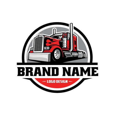 Trucking Logo Premium Vector Logo Design Isolated Ready Made Logo Concept 11376544 Vector Art