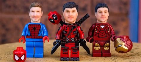 Make Your Fantasies Come True With One of These Personalized Lego Heads - Geeky