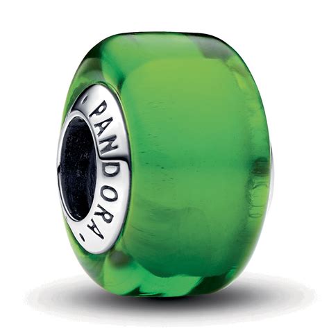 Pandora Green Mini Murano Glass Charm Precious Accents Ltd