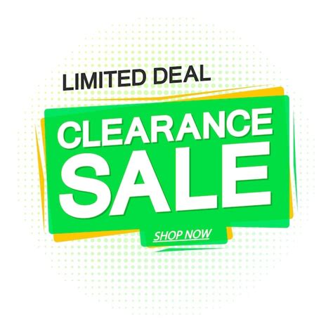 Premium Vector Clearance Sale Banner Design Template Or Poster For