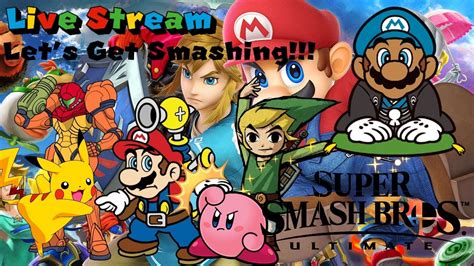 Super Smash Bros Ultimate Live Stream Episode 2 Smashy Bros Online W Viewers Youtube