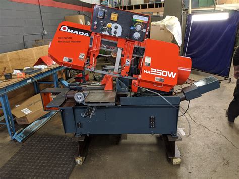 Used Amada Ha W Horizontal Band Saws Myers Technology Co Llc