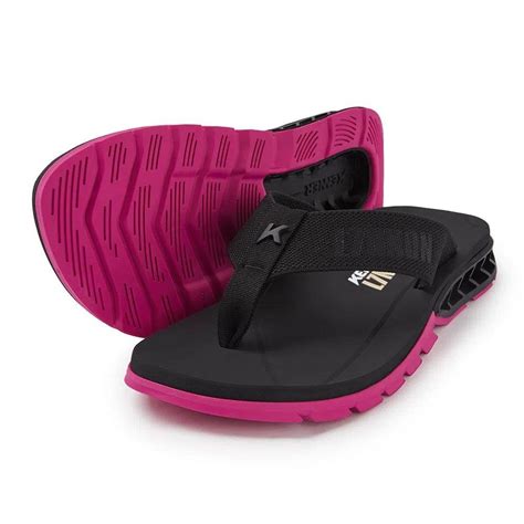 Chinelo Kenner Rakka L Nnon Dxg Preto Pink Preto