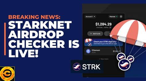 BREAKING NEWS Starknet Airdrop Checker Is LIVE Crypto Gossip YouTube