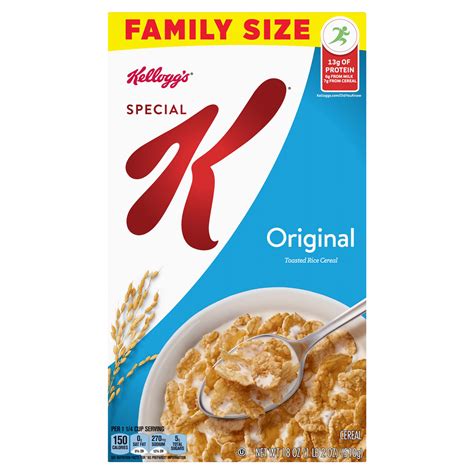 Kellogg S Special K Breakfast Cereal Original Made With Folic Acid