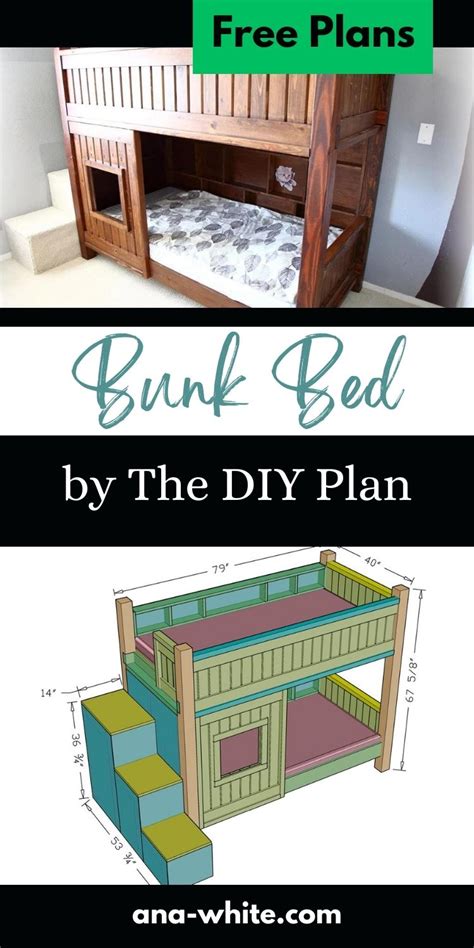 Bunk Bed By The DIY Plan Ana White