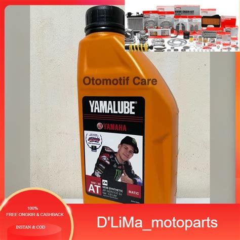 OLI YAMAHA YAMALUBE MATIC SAE 20W 40 800ml Bertanda SNI Lazada Indonesia